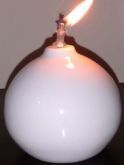 Lamparina de Porcelana à óleo