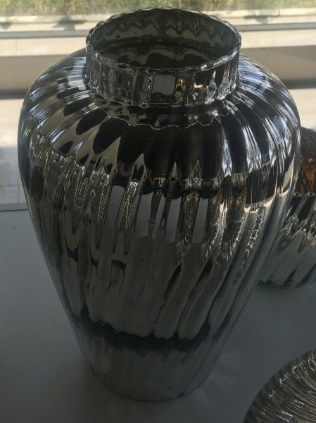 Vaso vidro preto